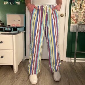 Striped Multicolor Pants